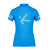 Hiko Damen-Kurzarmshirt Shade plush WL process blue