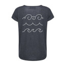 Hiko T-Shirt &quot;in water we live&quot; XXL blue