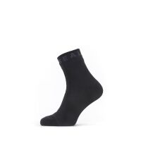Sealskinz waterproof all weather ankle sock mit hydrostop L (EU 43 - 46) black/grey